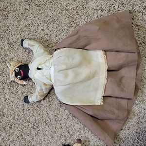 Black americana. Dust cover, hand-made,